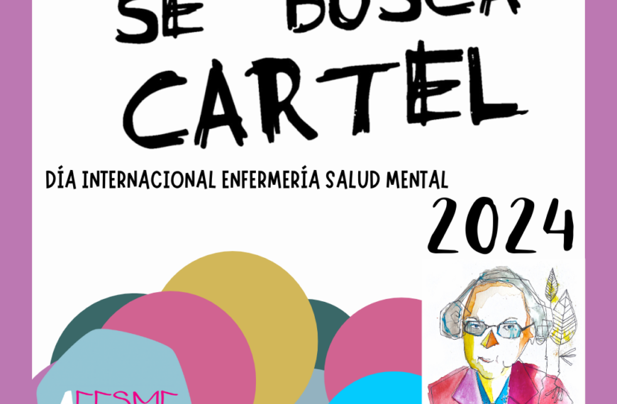 Concurso Cartel Día Internacional Enfermería Salud Mental 2024