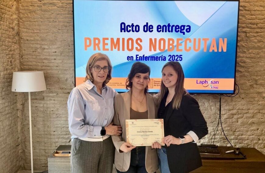 Los Premios Nobecutan reconocen el trabajo de lasenfermeras sorianas Cristina y Lorena Martínez