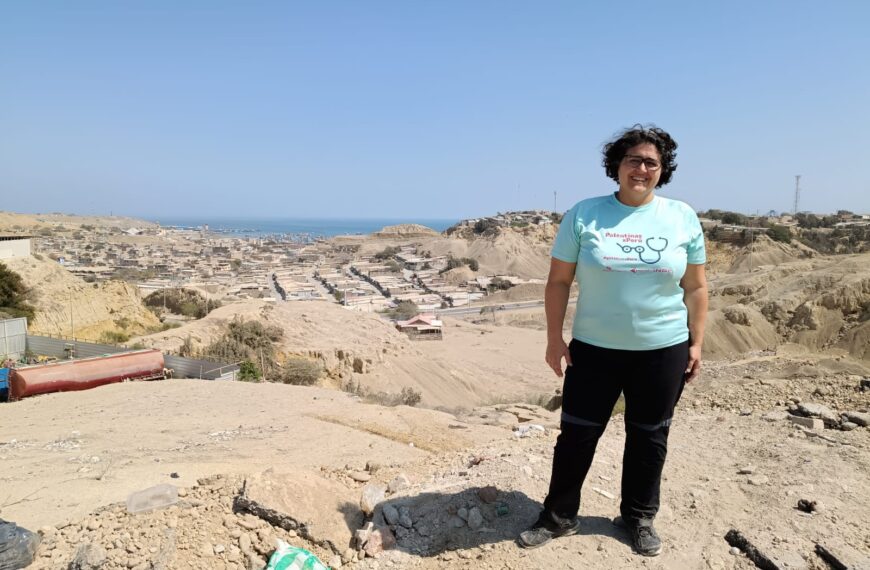 Entrevista a Mónica Calderón, enfermera del proyecto «Palentinas por Perú»