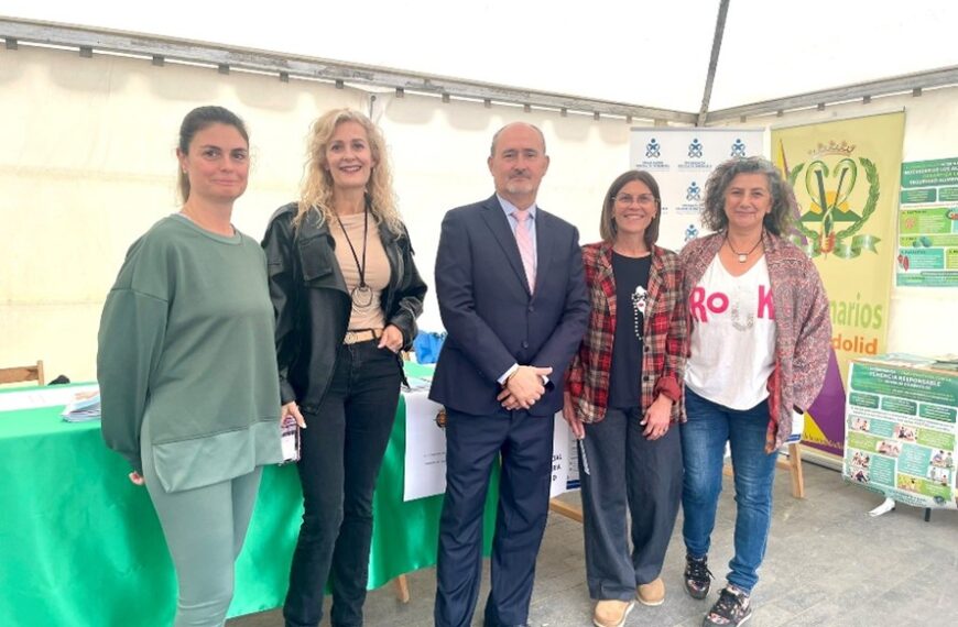 El Colegio de Enfermería de Valladolid se suma a la celebración del Día Mundial de Salud organizado por el consistorio