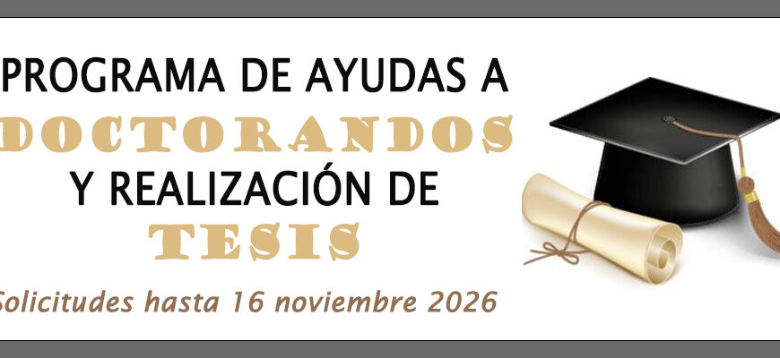 El CGE abre una nueva convocatoria de ayudas para doctorados y realización de tesis