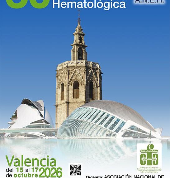 El 30º Congreso Nacional de Enfermería Hematológica reunirá en Valencia a profesionales de todo el país